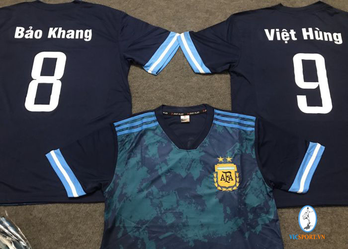 ÁO ARGENTINA XANH 2020 IN CHO KHÁCH - Hình ảnh 2