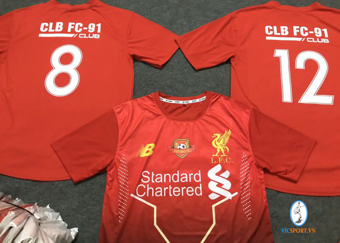 CLB FC 91 CLUB TRONG MÀU ÁO LIVER - Hình ảnh 3