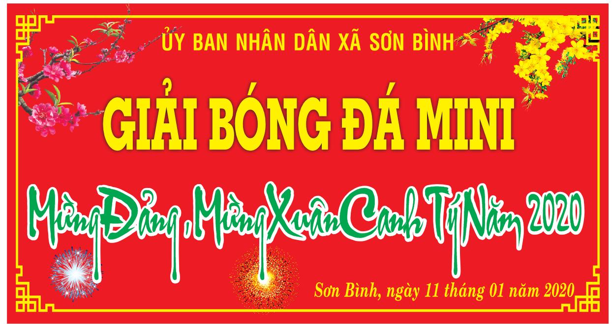 CỜ CÚP GBĐ MINI MỪNG XUÂN 2020 XÃ SƠN BÌNH - Hình ảnh 3