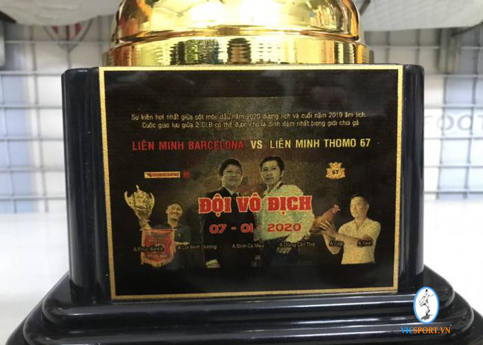 CỜ - CÚP - HUY CHƯƠNG GIAO LƯU CÁC CLB GÀ ĐÌNH ĐÁM - Hình ảnh 2