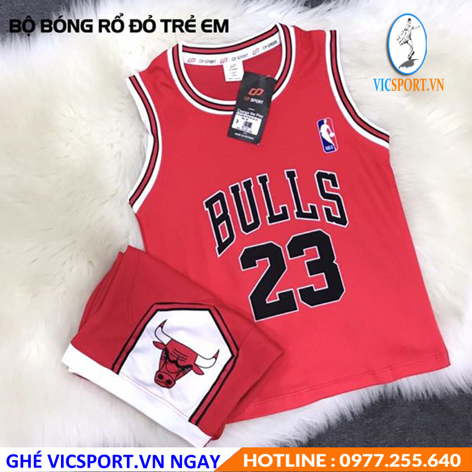 ÁO BÓNG RỔ TRẺ EM BULL - Hình ảnh 10