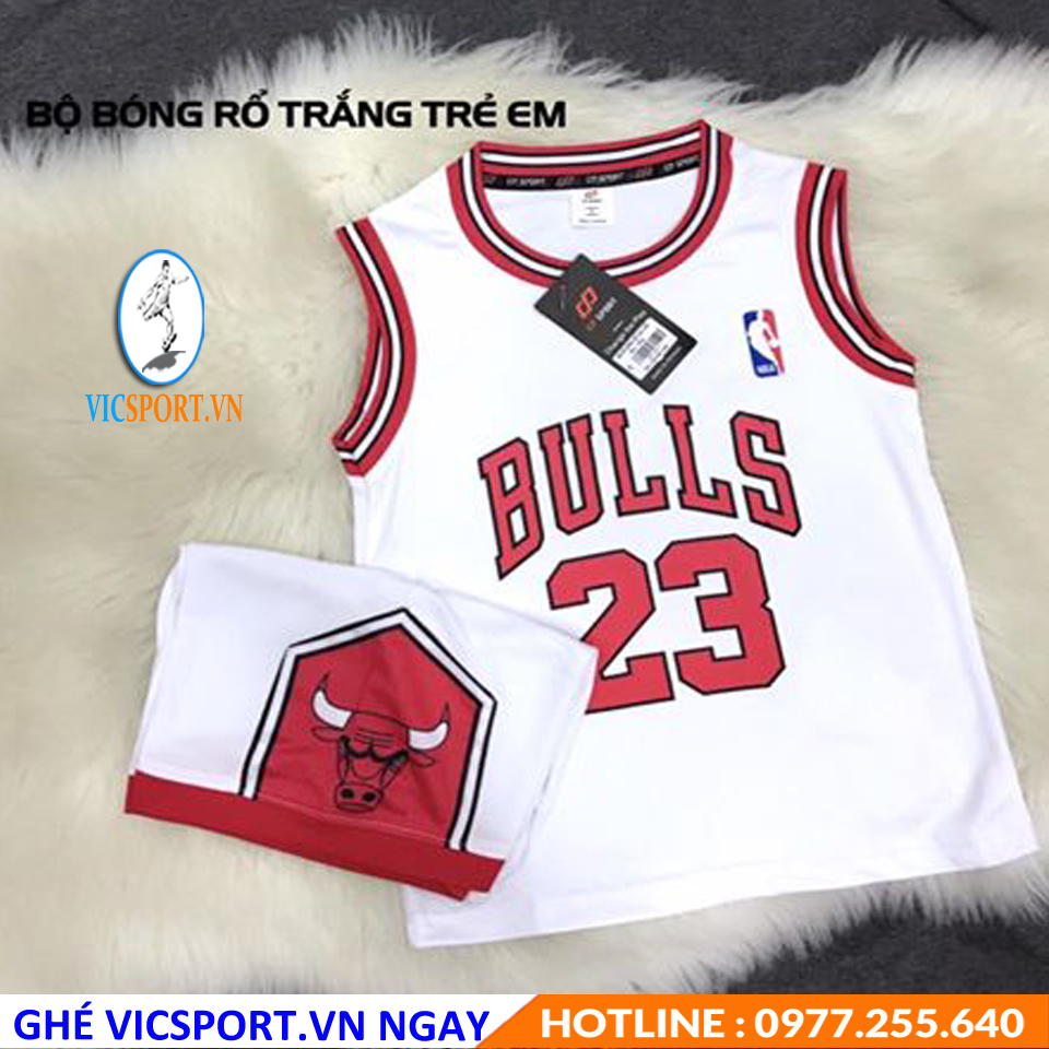 ÁO BÓNG RỔ TRẺ EM BULL - Hình ảnh 9