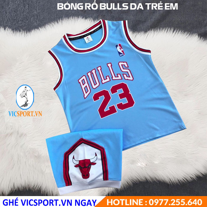 ÁO BÓNG RỔ TRẺ EM BULL - Hình ảnh 7
