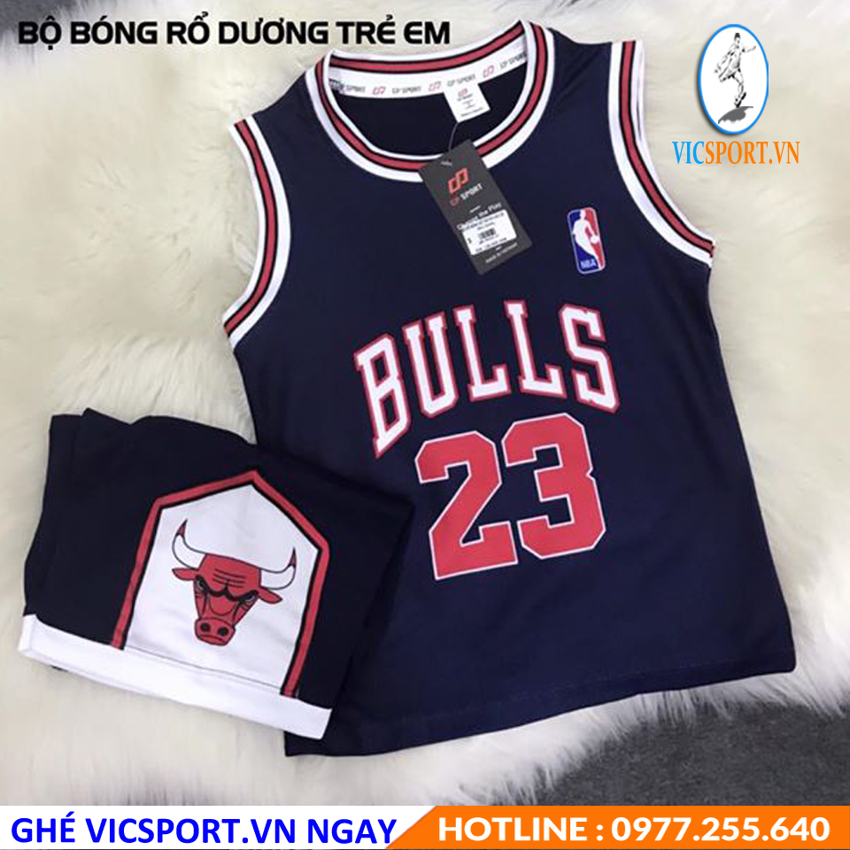 ÁO BÓNG RỔ TRẺ EM BULL - Hình ảnh 6
