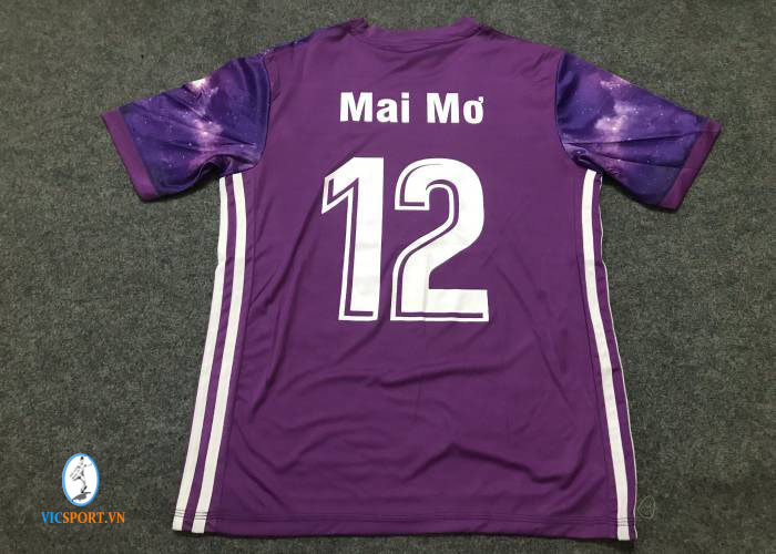 ÁO REAL MADRID TÍM IN CHO KHÁCH - Hình ảnh 5