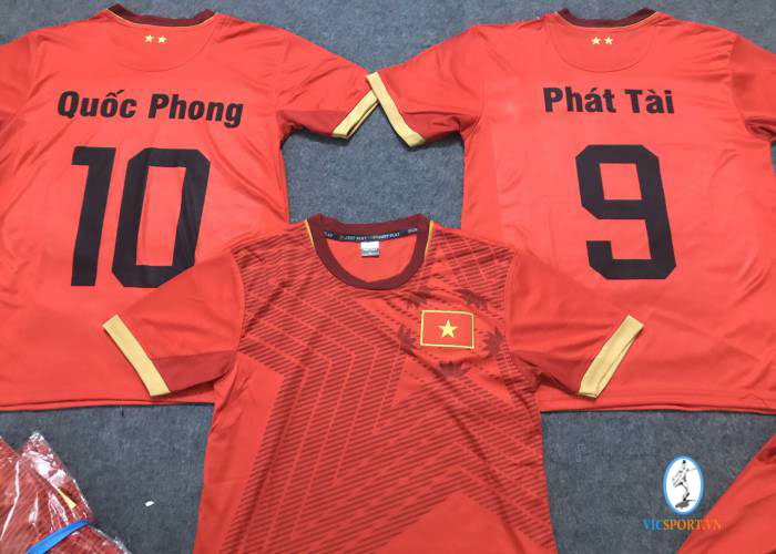 ÁO VIỆT NAM ĐỎ 2020 IN CHO KHÁCH - Hình ảnh 3
