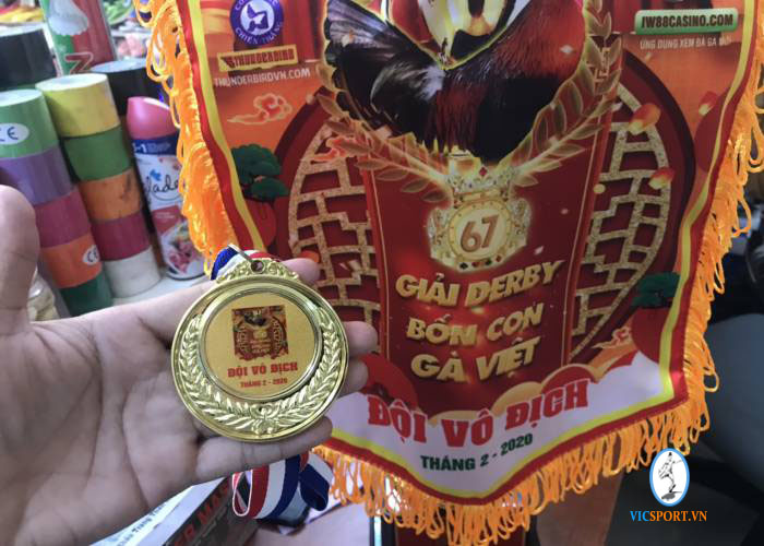 CỜ CÚP GIẢI DERBY BỐN CON GÀ VIỆT THÁNG 2-2020 - Hình ảnh 5