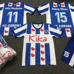 FC CORONA TRONG MÀU ÁO VĂN HẬU