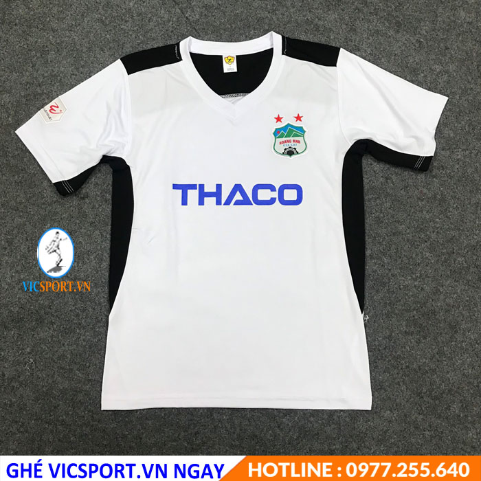 ÁO CLB HOÀNG ANH GIA LAI 2020 MÀU TRẮNG - Hình ảnh 3