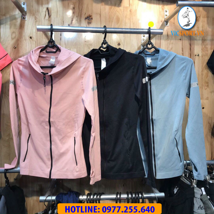 ÁO KHOÁC DỆT 07 CÓ TÚI MÀU XANH - Hình ảnh 3