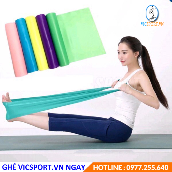 DÂY THUN KHÁNG LỰC TẬP YOGA - Hình ảnh 3
