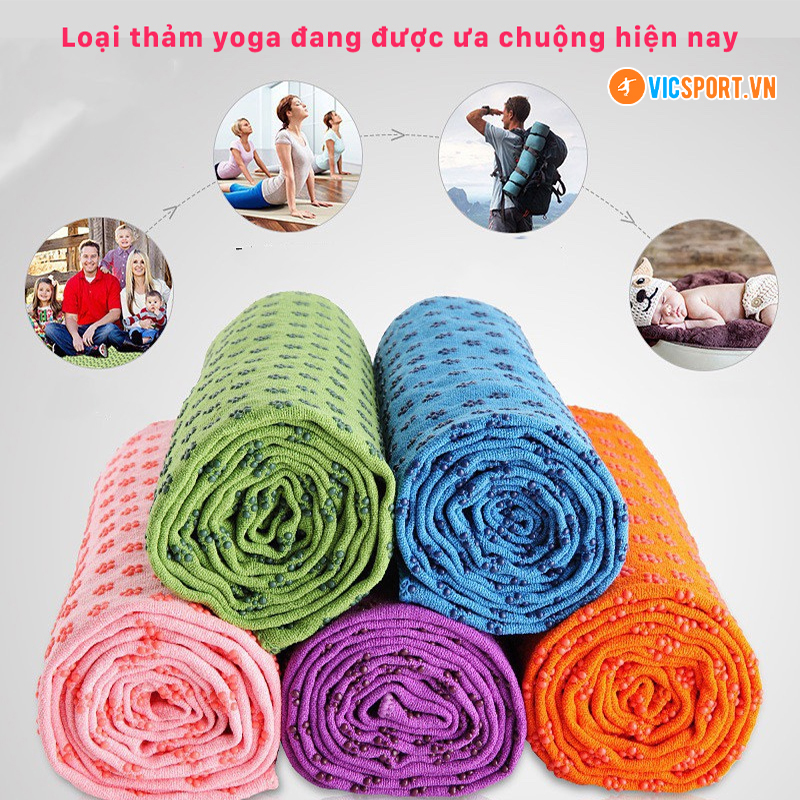Khăn trải thảm Yoga - Hình ảnh 13