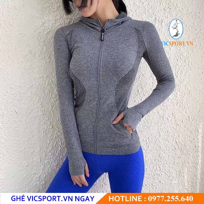 ÁO KHOÁC DỆT NỮ 08 MÀU XÁM