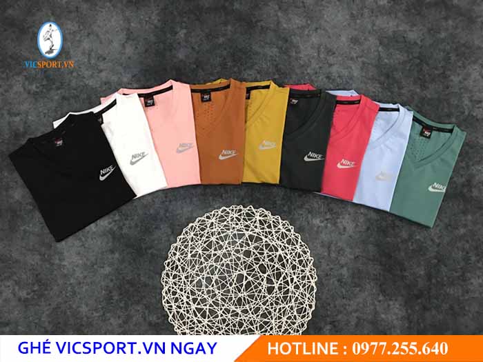 ÁO THUN NỮ NIKE PHỐI LƯỚI 9 MÀU - Hình ảnh 5