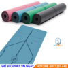 Thảm Yoga cao su định tuyến