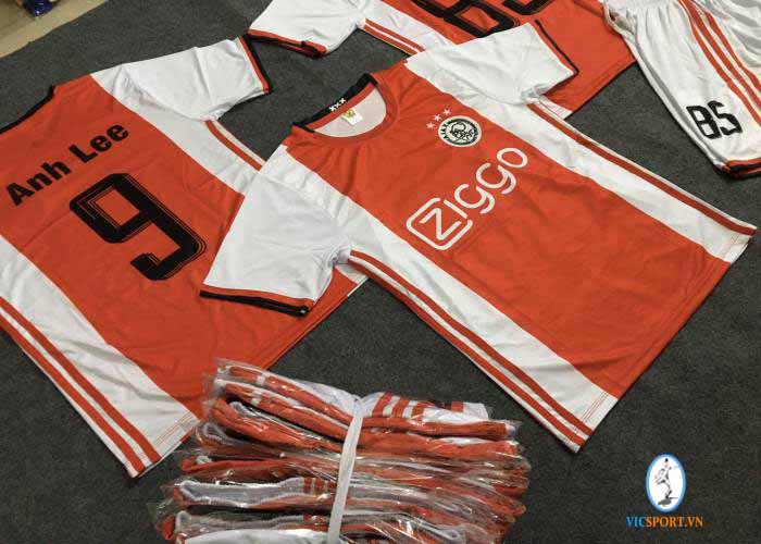 ÁO AJAX ĐỎ IN CHO KHÁCH - Hình ảnh 2