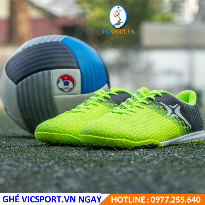 GIÀY ĐÁ BANH IWIN IMPRO 301 TF MÀU XANH CHUỐI - Hình ảnh 4