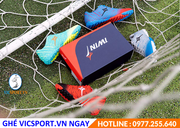 GIÀY ĐÁ BANH IWIN IMPRO 3030 MÀU BẠC XANH - Hình ảnh 3