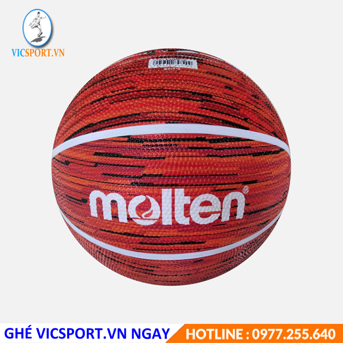 BÓNG RỔ MOLTEN B7F1600-BW SỐ 7 MÀU ĐỎ