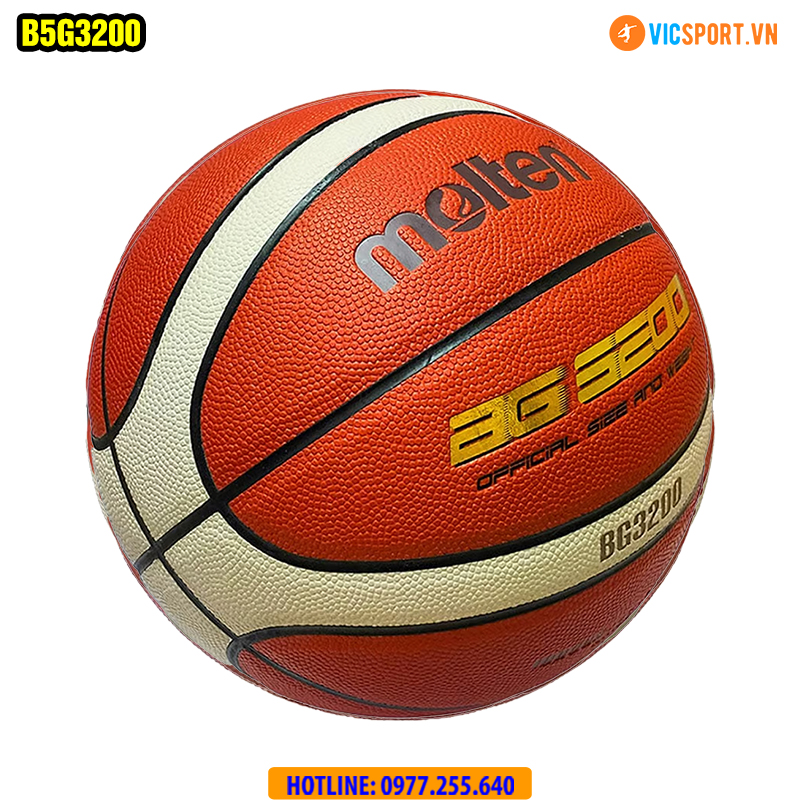 Quả bóng rổ Molten BG3200 chính hãng size 5-6-7 - Hình ảnh 9