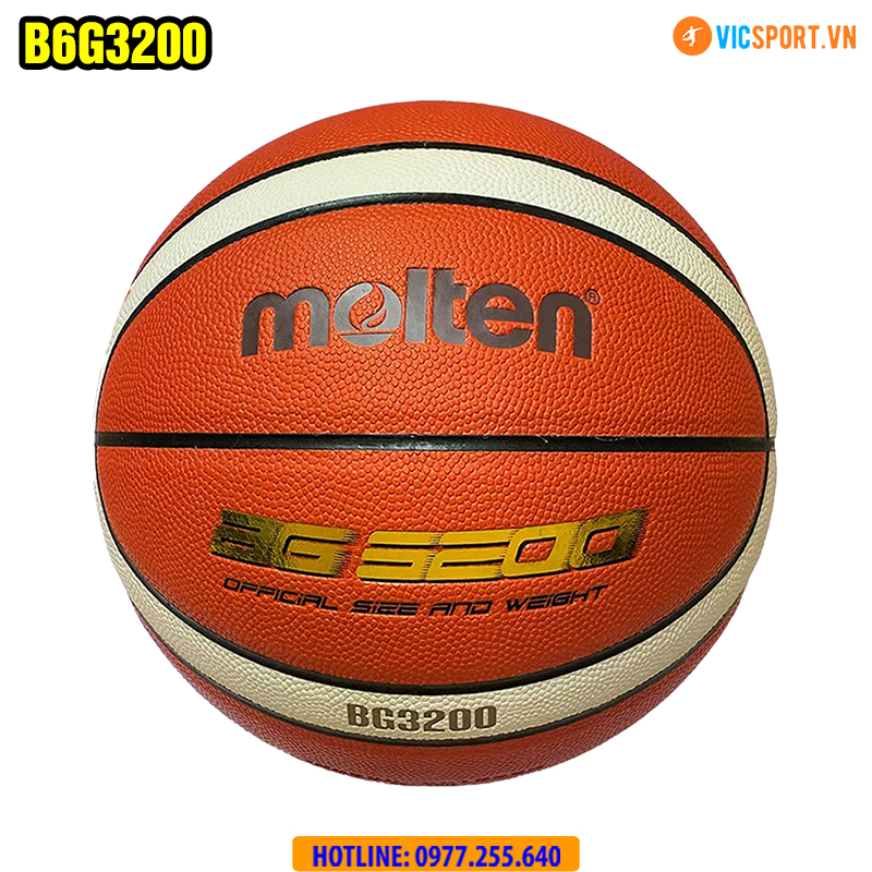 Quả bóng rổ Molten BG3200 chính hãng size 5-6-7 - Hình ảnh 13