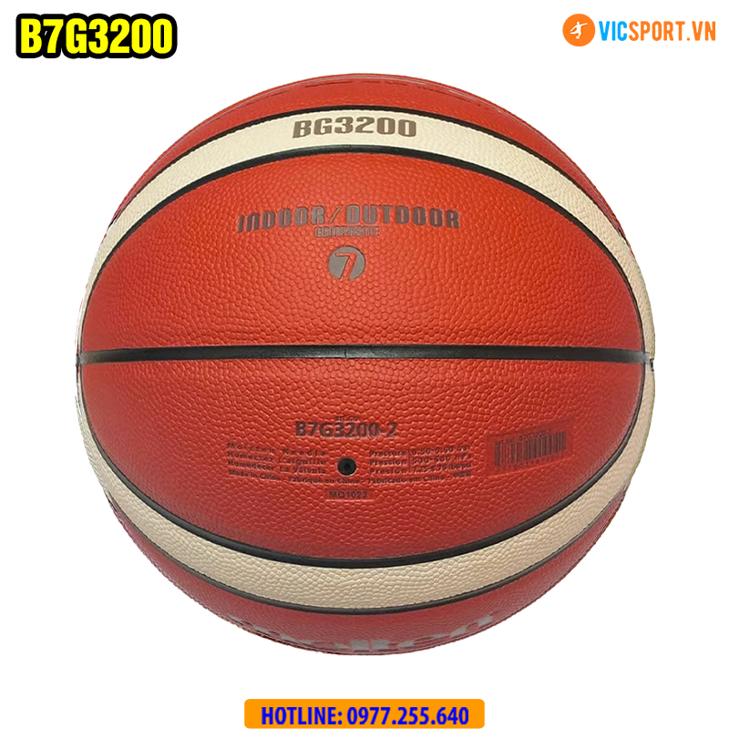 Quả bóng rổ Molten BG3200 chính hãng size 5-6-7 - Hình ảnh 14