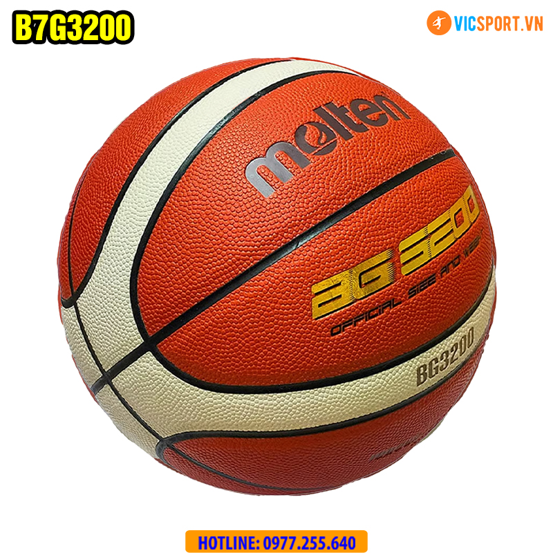 Quả bóng rổ Molten BG3200 chính hãng size 5-6-7 - Hình ảnh 15