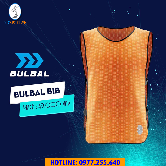 ÁO BIB BULBAL MÀU CAM - Hình ảnh 2