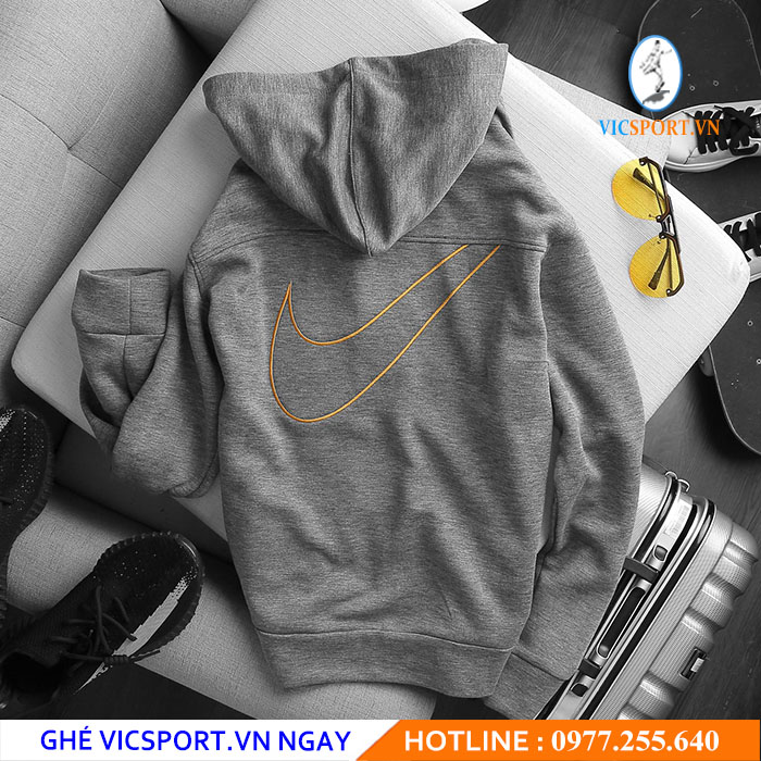 ÁO KHOÁC THUN NAM NIKE TRƠN ĐẸP MÊ - Hình ảnh 5