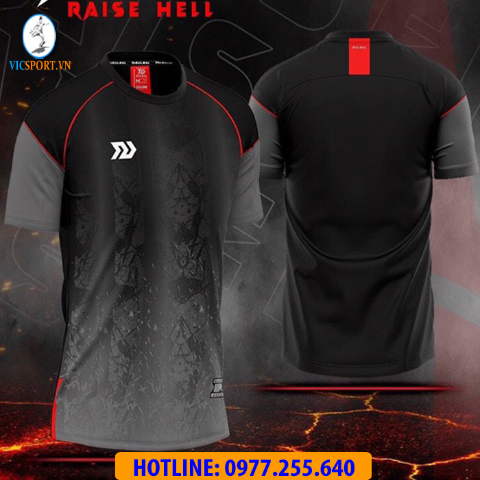ÁO ĐÁ BANH BULBAL HADES MÀU ĐEN - Hình ảnh 3