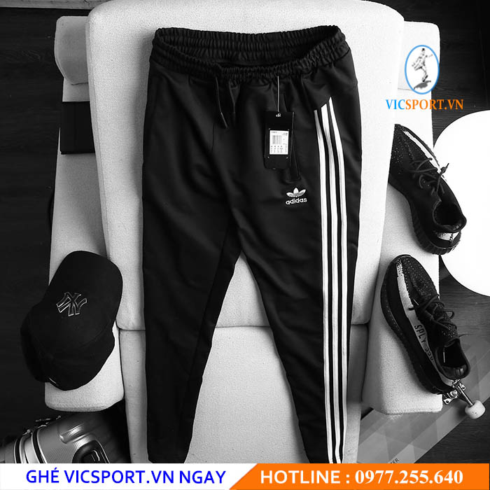 QUẦN DÀI NAM ADIDAS 3 SỌC ĐẸP MÊ - Hình ảnh 3