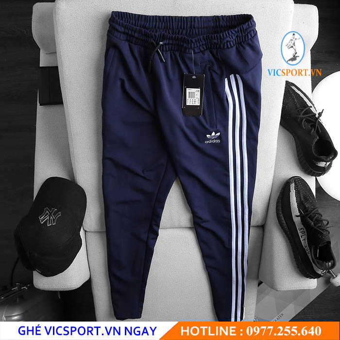 QUẦN DÀI NAM ADIDAS 3 SỌC ĐẸP MÊ - Hình ảnh 2