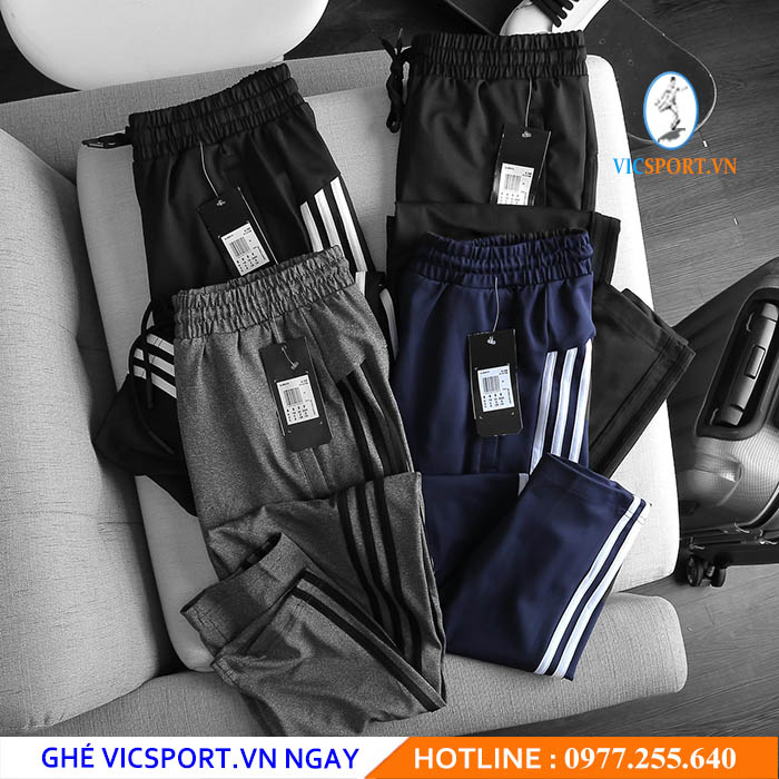 QUẦN DÀI NAM ADIDAS 3 SỌC ĐẸP MÊ