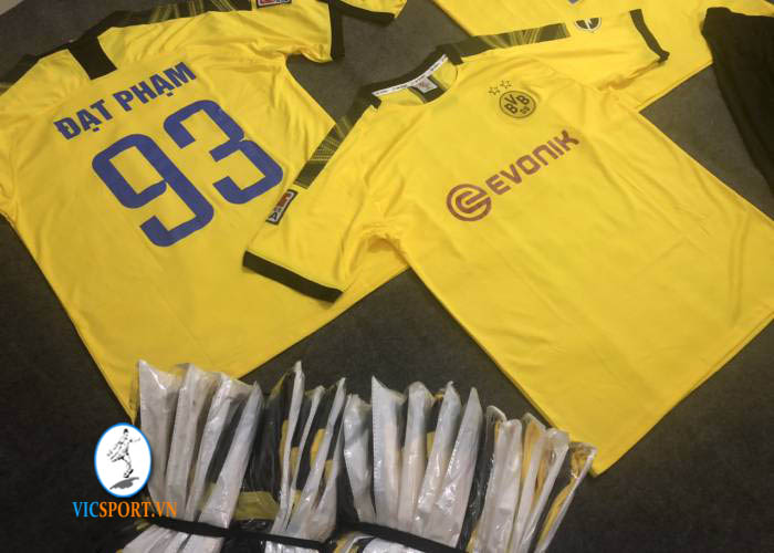 ÁO DORTMUND VÀNG 2019 IN CHO KHÁCH - Hình ảnh 3