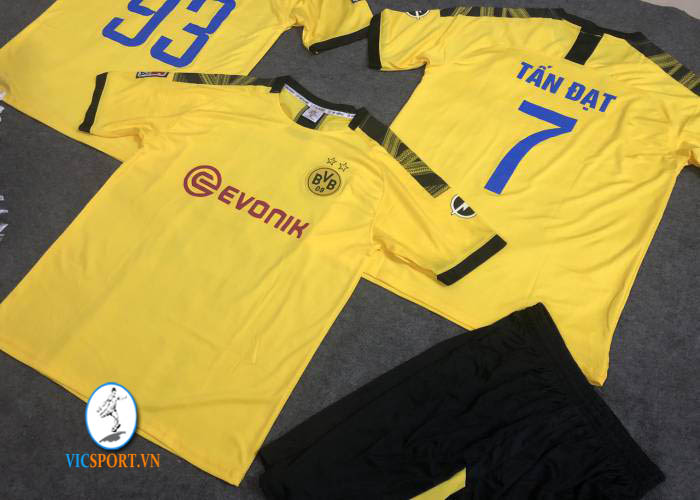 ÁO DORTMUND VÀNG 2019 IN CHO KHÁCH - Hình ảnh 4