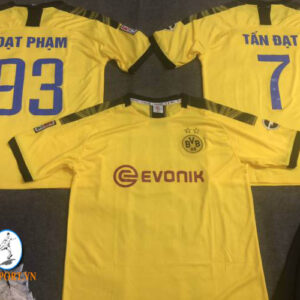 ÁO DORTMUND VÀNG 2019 IN CHO KHÁCH