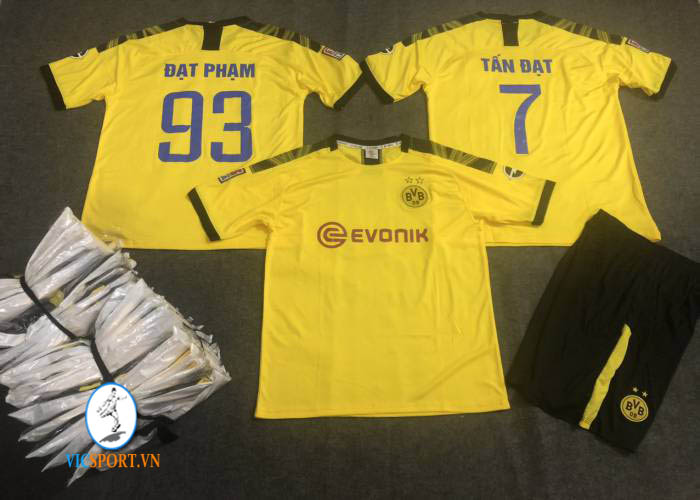 ÁO DORTMUND VÀNG 2019 IN CHO KHÁCH - Hình ảnh 5
