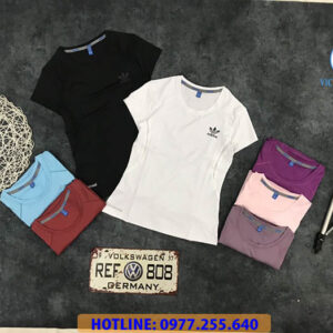 ÁO THUN NỮ ADIDAS TRƠN