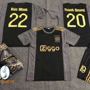 ÁO AJAX ĐEN IN CHO KHÁCH