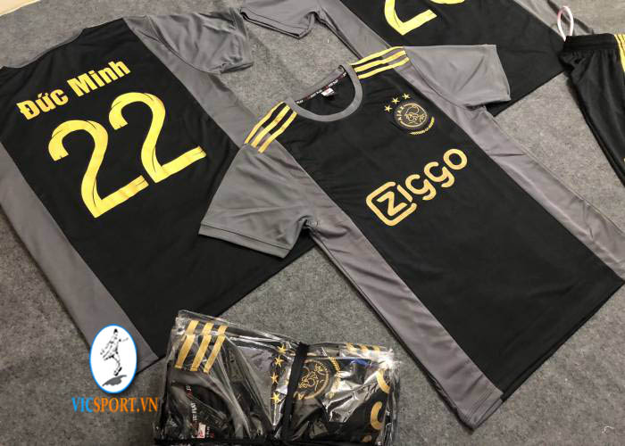 ÁO AJAX ĐEN IN CHO KHÁCH - Hình ảnh 5