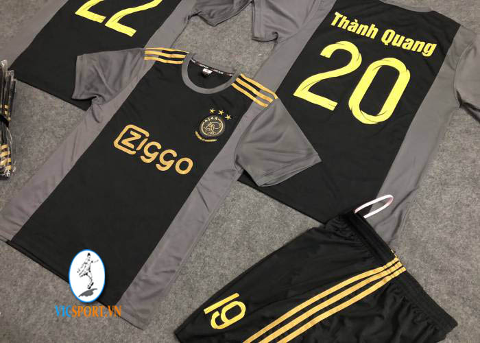 ÁO AJAX ĐEN IN CHO KHÁCH - Hình ảnh 2