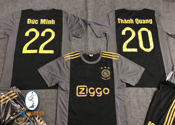 ÁO AJAX ĐEN IN CHO KHÁCH - Hình ảnh 3
