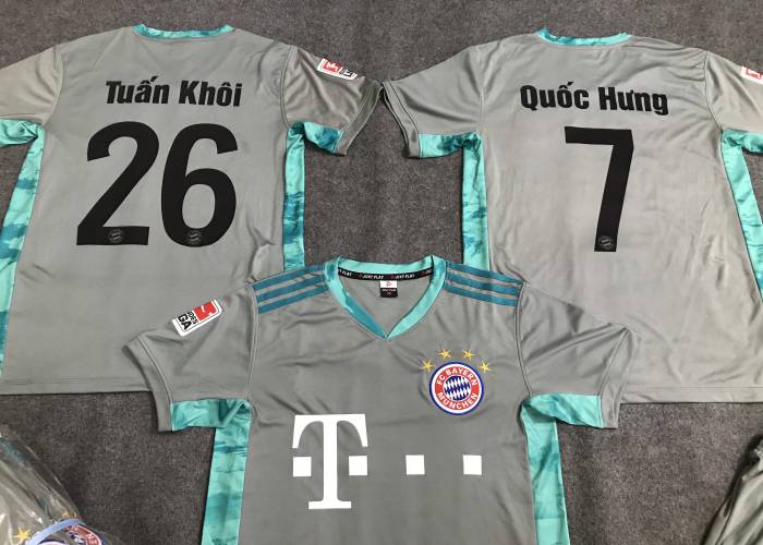 ÁO BAYERN XÁM 2020 IN CHO KHÁCH - Hình ảnh 5