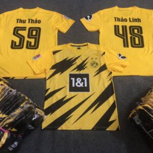 ÁO DORTMUND VÀNG 2020 IN CHO KHÁCH