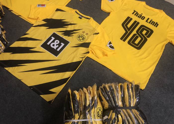 ÁO DORTMUND VÀNG 2020 IN CHO KHÁCH - Hình ảnh 4