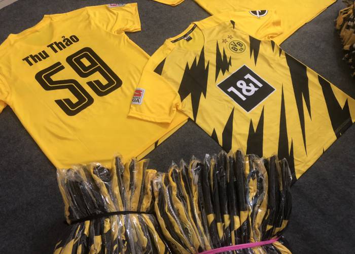 ÁO DORTMUND VÀNG 2020 IN CHO KHÁCH - Hình ảnh 3