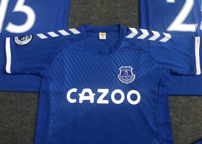 ÁO EVERTON XANH 2020 IN CHO KHÁCH - Hình ảnh 2