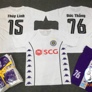 ÁP HÀ NỘI FC TRẮNG IN CHO KHÁCH