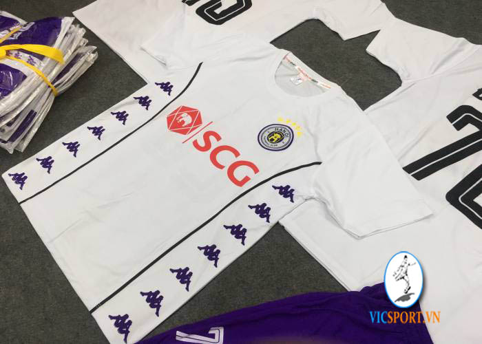 ÁP HÀ NỘI FC TRẮNG IN CHO KHÁCH - Hình ảnh 2