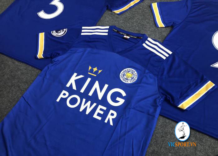 ÁO LEICESTER CITY XANH IN CHO KHÁCH - Hình ảnh 2